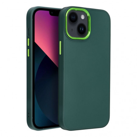 Apple iPhone 13 mini Hülle FRAME Elegant  Grün
