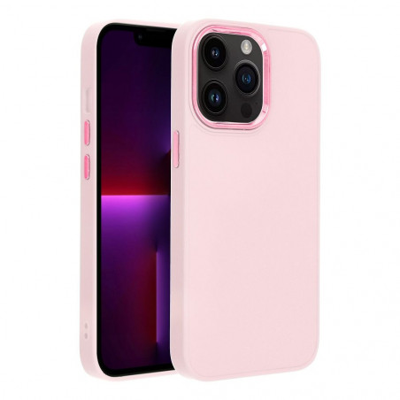 Apple iPhone 13 Pro Hülle FRAME Elegant  Puderrosa
