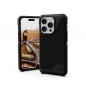 Apple iPhone 14 Pro Max Hülle Urban Armor Gear Metropolis LT Premium-Gehäuse   Kevlar Schwarz