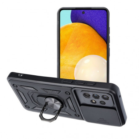 Samsung Galaxy A52s 5G Hülle Slide Armor Schwarz