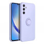 Samsung Galaxy A34 Hülle Silicone ring Lila (Violet)