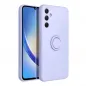 Samsung Galaxy A34 Hülle Silicone ring Lila (Violet)