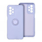 Samsung Galaxy A34 Hülle Silicone ring Lila (Violet)