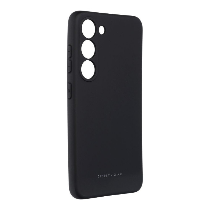 Samsung Galaxy S23 5G Hülle Roar Space Monochromatische, Elegant  Schwarz