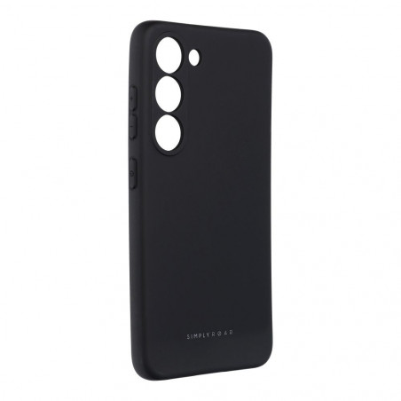 Samsung Galaxy S23 5G Hülle Roar Space Monochromatische, Elegant  Schwarz