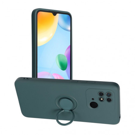 XIAOMI Redmi 10C Hülle Silicone ring Grün