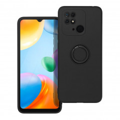 XIAOMI Redmi 10C Hülle Silicone ring Schwarz
