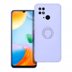 XIAOMI Redmi 10C Hülle Silicone ring Lila (Violet)