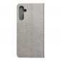 Samsung Galaxy A34 Book Handytaschen LUNA Book Gold Elegant  Silber