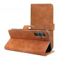 Samsung Galaxy A34 Book Handytaschen TENDER Book Braun