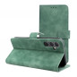 Samsung Galaxy A34 Book Handytaschen TENDER Book Grün