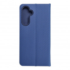 Samsung Galaxy A54 Book Handytaschen LUNA Book Carbon Kohlenstoff-Faser, Elegant  Blau