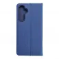 Samsung Galaxy A54 Book Handytaschen LUNA Book Carbon Kohlenstoff-Faser, Elegant  Blau