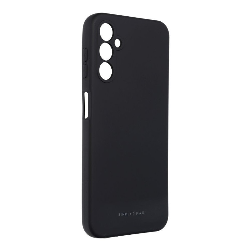 Samsung Galaxy A14 5G Hülle Roar Space Monochromatische, Elegant  Schwarz