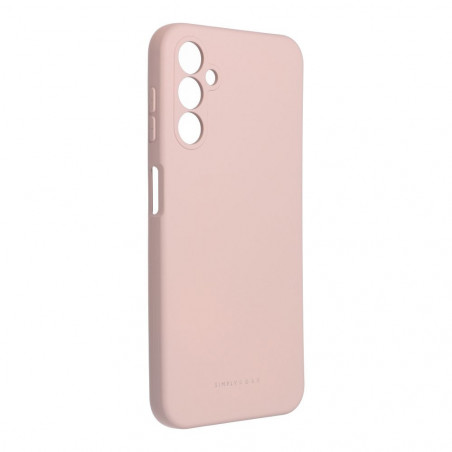 Samsung Galaxy A14 LTE Hülle Roar Space Monochromatische, Elegant  Rosa