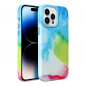 Apple iPhone 12 Pro Max Hülle Leather Mag Cover Elegant  MagSAFE  Farbspritzer