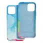 Apple iPhone 12 Pro Max Hülle Leather Mag Cover Elegant  MagSAFE  Farbspritzer
