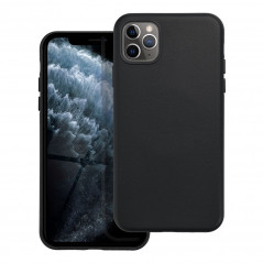 Apple iPhone XS Max Hülle Leather Mag Cover Elegant  MagSAFE  Schwarz