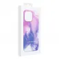 Apple iPhone 11 Pro Max Hülle Leather Mag Cover Elegant  MagSAFE  Lila Spritzer