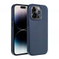 Apple iPhone 14 Pro Hülle Leather Mag Cover Elegant  MagSAFE  Indigoblau