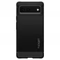 Google Pixel 6 Hülle Spigen Armor Kohlenstoff-Faser, Elegant  Schwarz