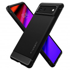 Google Pixel 6 Hülle Spigen Armor Kohlenstoff-Faser, Elegant  Schwarz