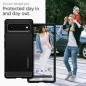 Google Pixel 6 Hülle Spigen Armor Kohlenstoff-Faser, Elegant  Schwarz