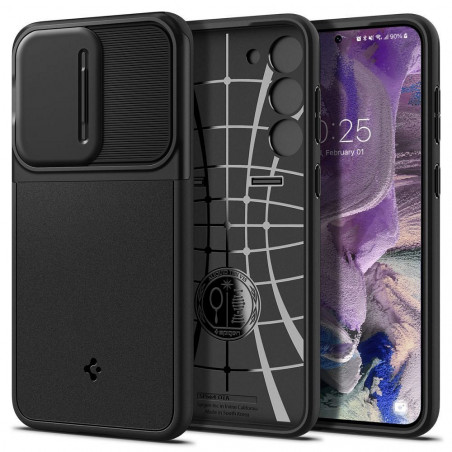 Samsung Galaxy S23 5G Hülle Spigen Armor Schwarz