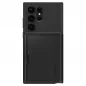 Samsung Galaxy S23 Ultra 5G Hülle Spigen Slim Armor CS Schwarz