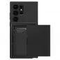 Samsung Galaxy S23 Ultra 5G Hülle Spigen Slim Armor CS Schwarz