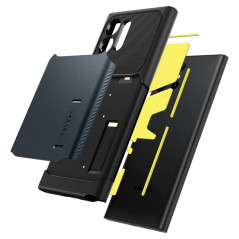 Samsung Galaxy S23 Ultra 5G Hülle Spigen Slim Armor Metallplatte