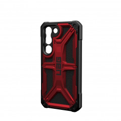 Samsung Galaxy S23 5G Hülle Urban Armor Gear Monarch Premium-Gehäuse  MagSAFE  Karmesinrot