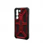 Samsung Galaxy S23 5G Hülle Urban Armor Gear Monarch Premium-Gehäuse  MagSAFE  Karmesinrot