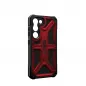 Samsung Galaxy S23 5G Hülle Urban Armor Gear Monarch Premium-Gehäuse  MagSAFE  Karmesinrot