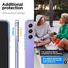 Samsung Galaxy A54 Hülle Spigen Ultra Hybrid Kristallklar  Durchsichtbar