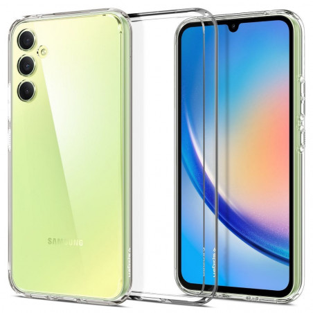 Samsung Galaxy A34 Hülle Spigen Ultra Hybrid Kristallklar  Durchsichtbar