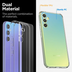 Samsung Galaxy A34 Hülle Spigen Ultra Hybrid Kristallklar  Durchsichtbar