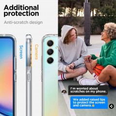 Samsung Galaxy A34 Hülle Spigen Ultra Hybrid Kristallklar  Durchsichtbar