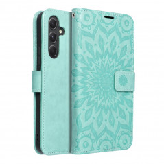 Samsung Galaxy A54 Book Handytaschen MEZZO Book Mandala  Grün