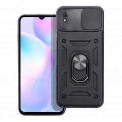 XIAOMI Redmi 9C NFC Hülle Slide Armor Schwarz