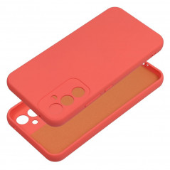Samsung Galaxy A34 Hülle Silicone Elegant  Pfirsich