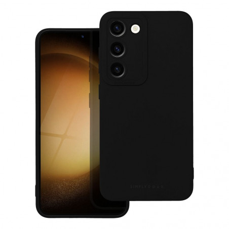 Samsung Galaxy S23 5G Hülle Roar Luna Monochromatische, Stilvoll, Ein ästhetisches Accessoire  Schwarz