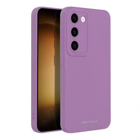 Samsung Galaxy S23 5G Hülle Roar Luna Monochromatische, Stilvoll, Ein ästhetisches Accessoire  Lila (Violet)
