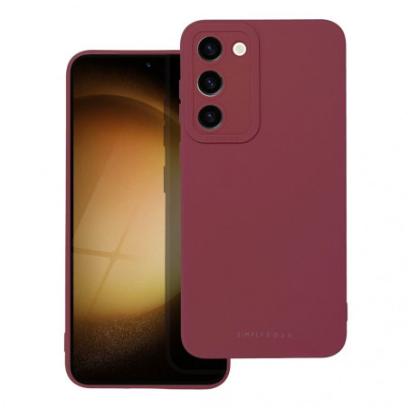 Samsung Galaxy S23 Plus 5G Hülle Roar Luna Monochromatische, Stilvoll, Ein ästhetisches Accessoire  Rot