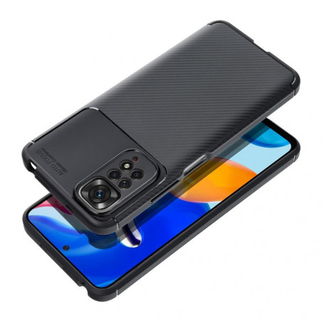 XIAOMI 12T Pro Hülle Carbon premium Elegant  Schwarz