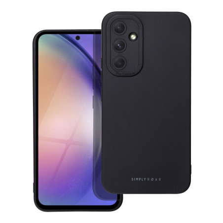 Samsung Galaxy A54 Hülle Roar Luna Monochromatische, Stilvoll, Ein ästhetisches Accessoire  Schwarz