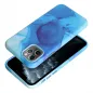 Apple iPhone 11 Pro Hülle Leather Mag Cover Elegant  MagSAFE  Blau Spritzer