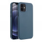 Apple iPhone 12 Hülle Leather Mag Cover Elegant  MagSAFE  Indigoblau