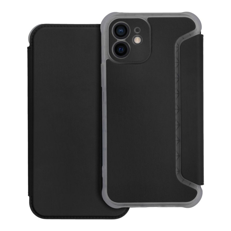 Apple iPhone 12 Book Handytaschen Piano Book Schwarz