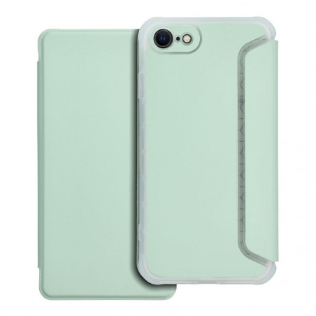 Apple iPhone SE 2022 5G Book Handytaschen Piano Book Hellgrün